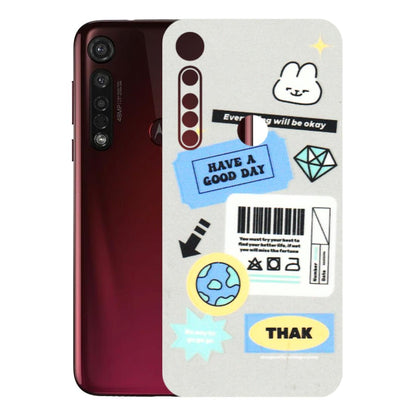 Motorola Phone Skins (All Models) - Will Be Okay Design - 3D Embossed Finish (L-316) Motorola Moto G8 Plus