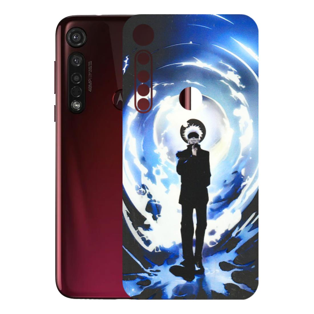 Motorola Phone Skins (All Models) - Jujustu Kaisen Anime Manga - 3D Embossed Finish (L-317) Motorola Moto G8 Plus
