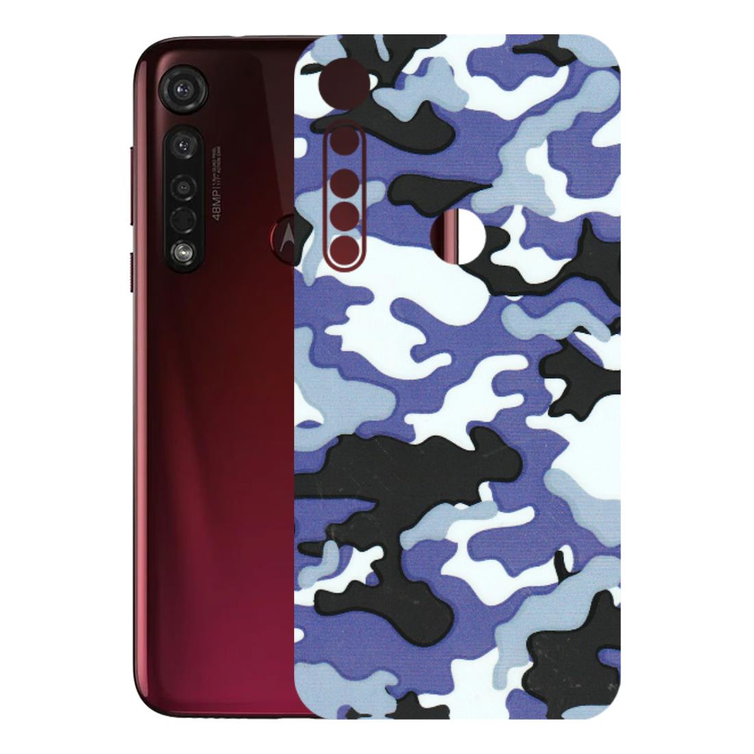 Motorola Phone Skins (All Models) - Powerfull Military Camoflauge - 3D Embossed Finish (L-49) Motorola Moto G8 Plus