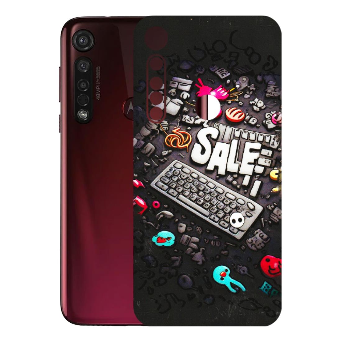 Motorola Phone Skins (All Models) - Gadgets Sale - 3D Embossed Finish (L-50) Motorola Moto G8 Plus