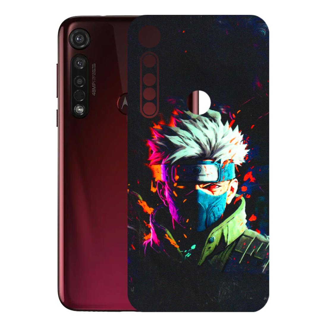 Motorola Phone Skins (All Models) - Anime Cool Character - 3D Embossed Finish (L-59) Motorola Moto G8 Plus