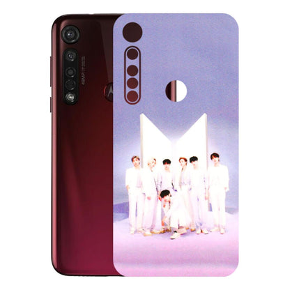 Motorola Phone Skins (All Models) - BTS - 3D Embossed Finish (L-94) Motorola Moto G8 Plus