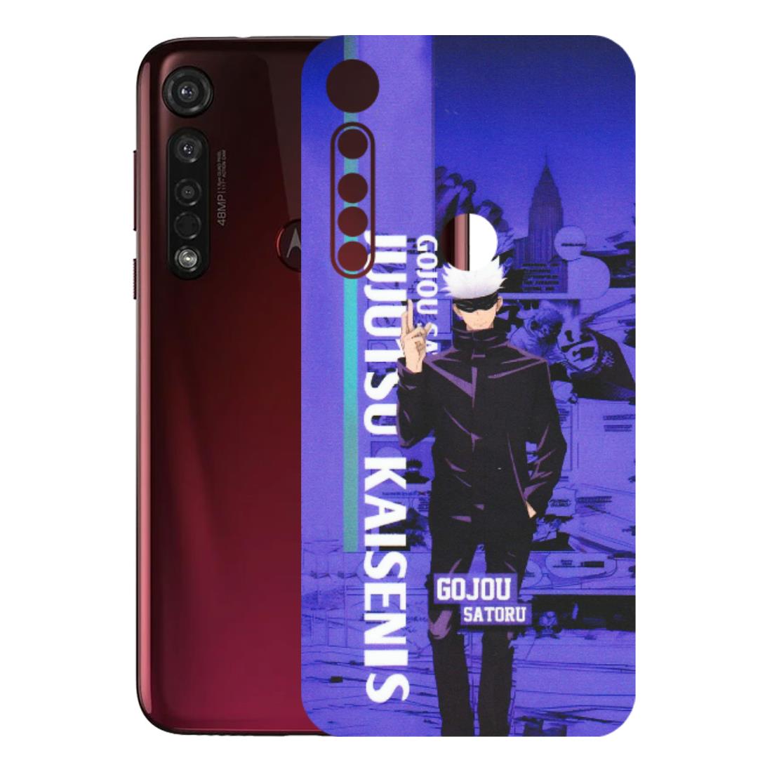 Motorola Phone Skins (All Models) - Jujutsu Kaisen Gojo - Matte Finish (M-05) Motorola Moto G8 Plus