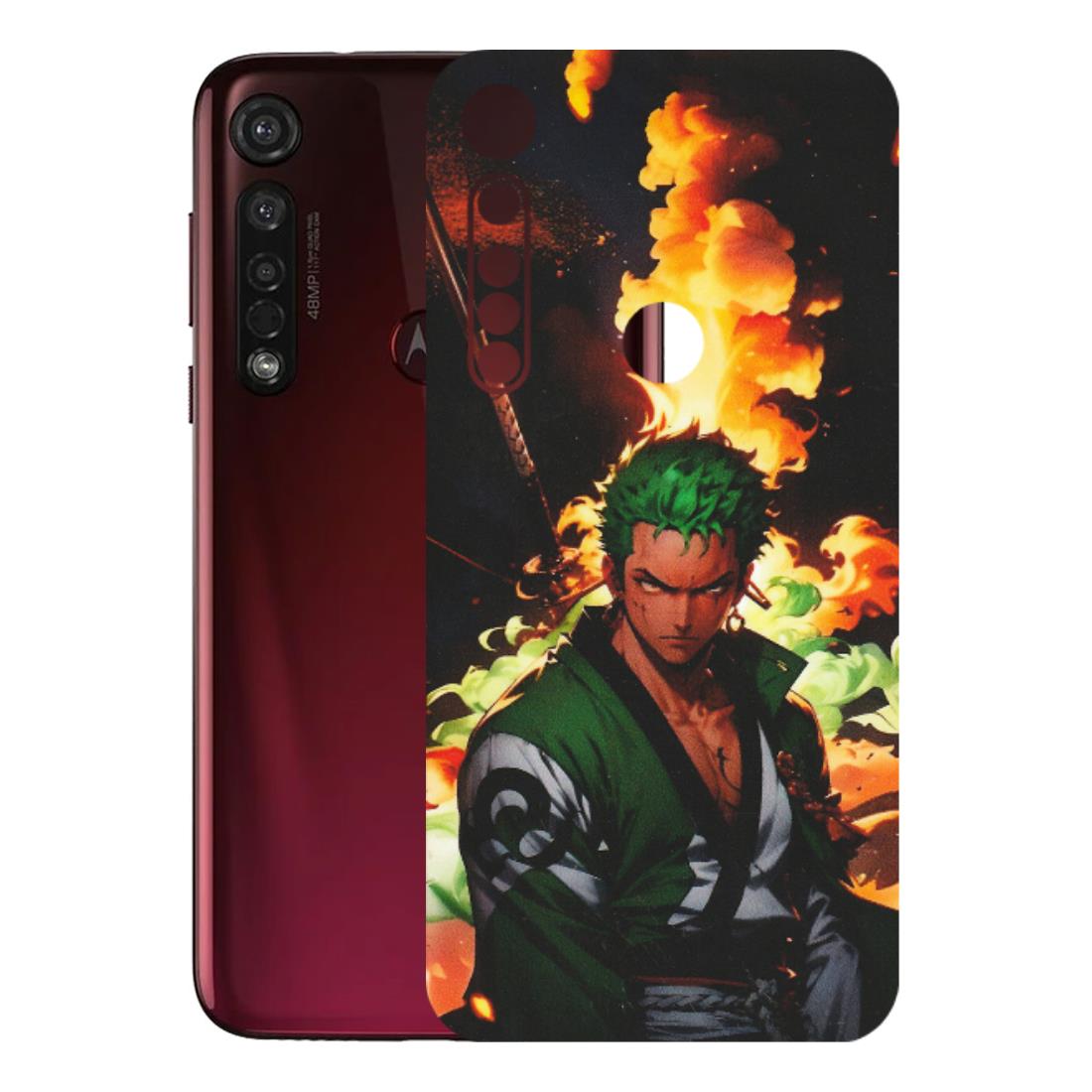 Motorola Phone Skins (All Models) - Roronoa Zoro - Matte Finish (M-102) Motorola Moto G8 Plus