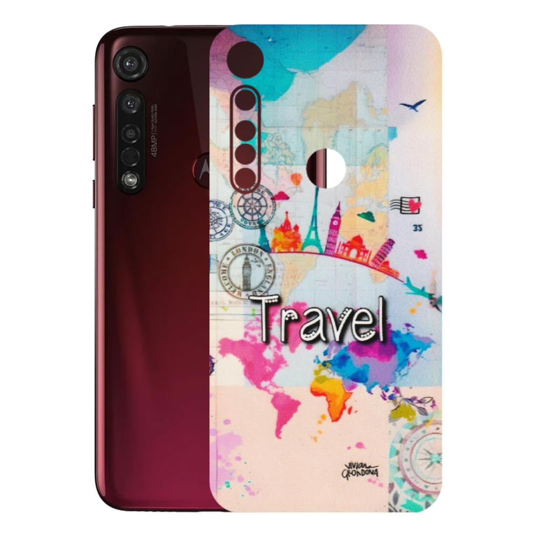 Motorola Phone Skins (All Models) - Travel The Wonders - Matte Finish (M-108) Motorola Moto G8 Plus