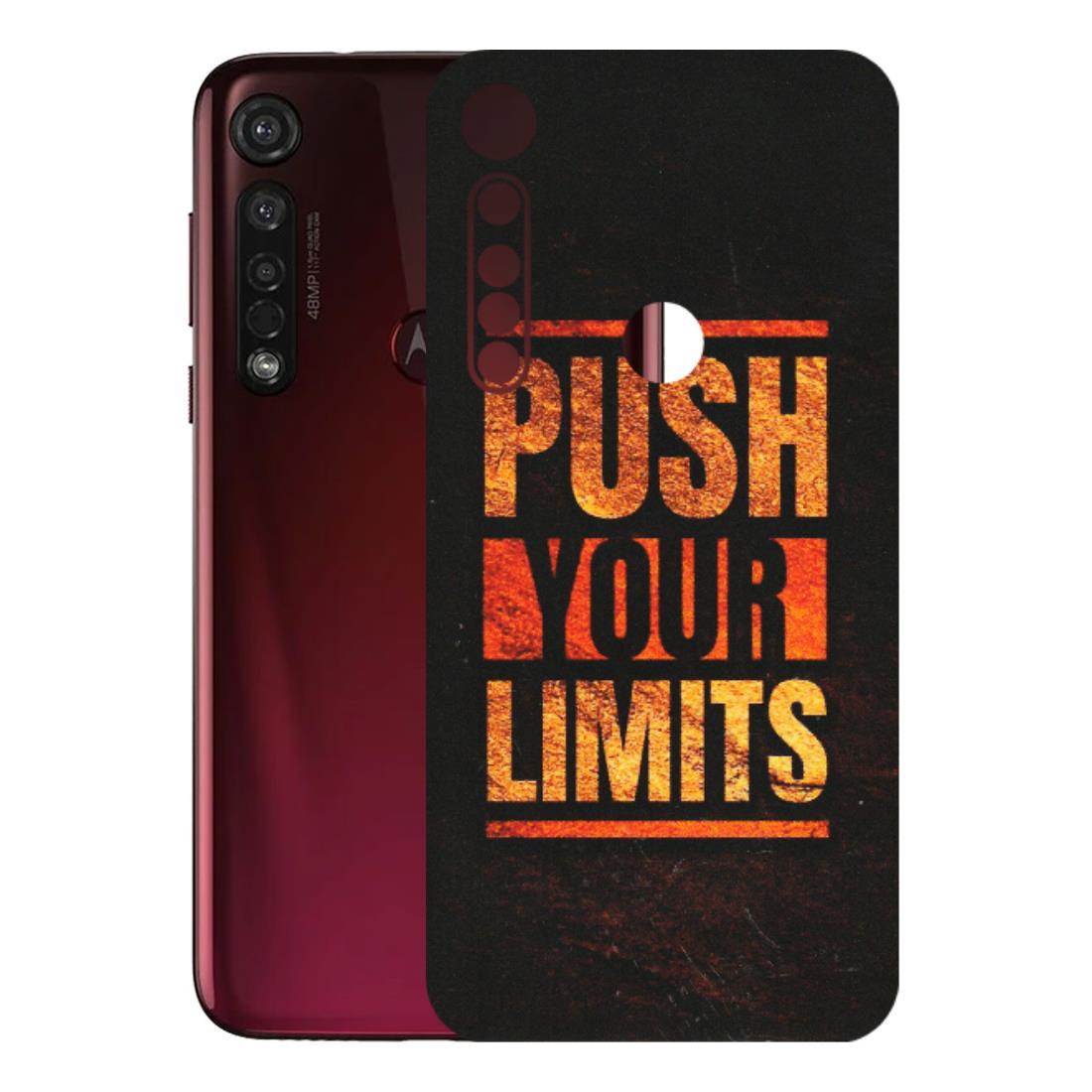 Motorola Phone Skins (All Models) - Push Your Limits - Matte Finish (M-118) Motorola Moto G8 Plus
