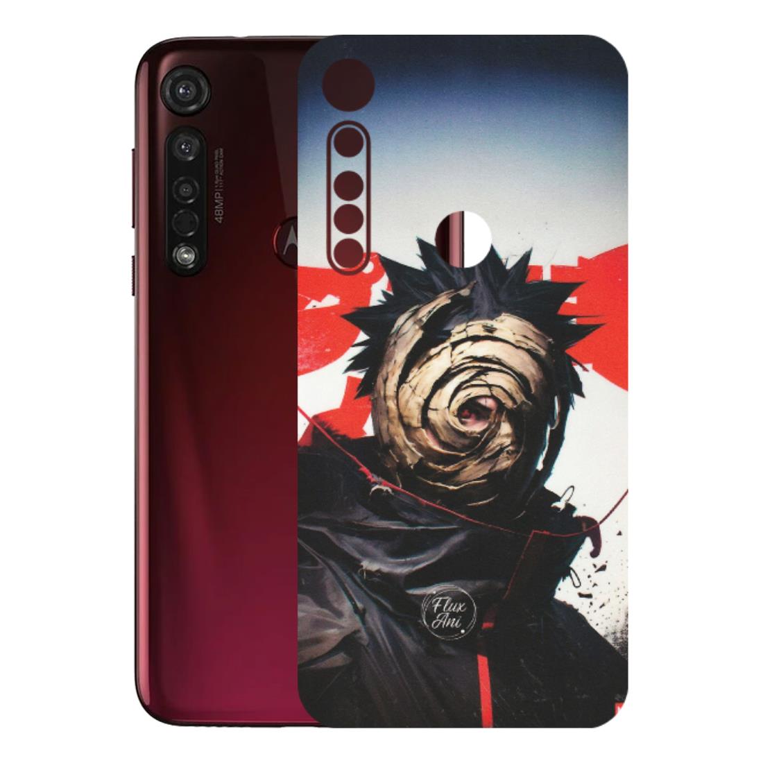 Motorola Phone Skins (All Models) - Obito Uchiha Cool Anime - Matte Finish (M-134) Motorola Moto G8 Plus