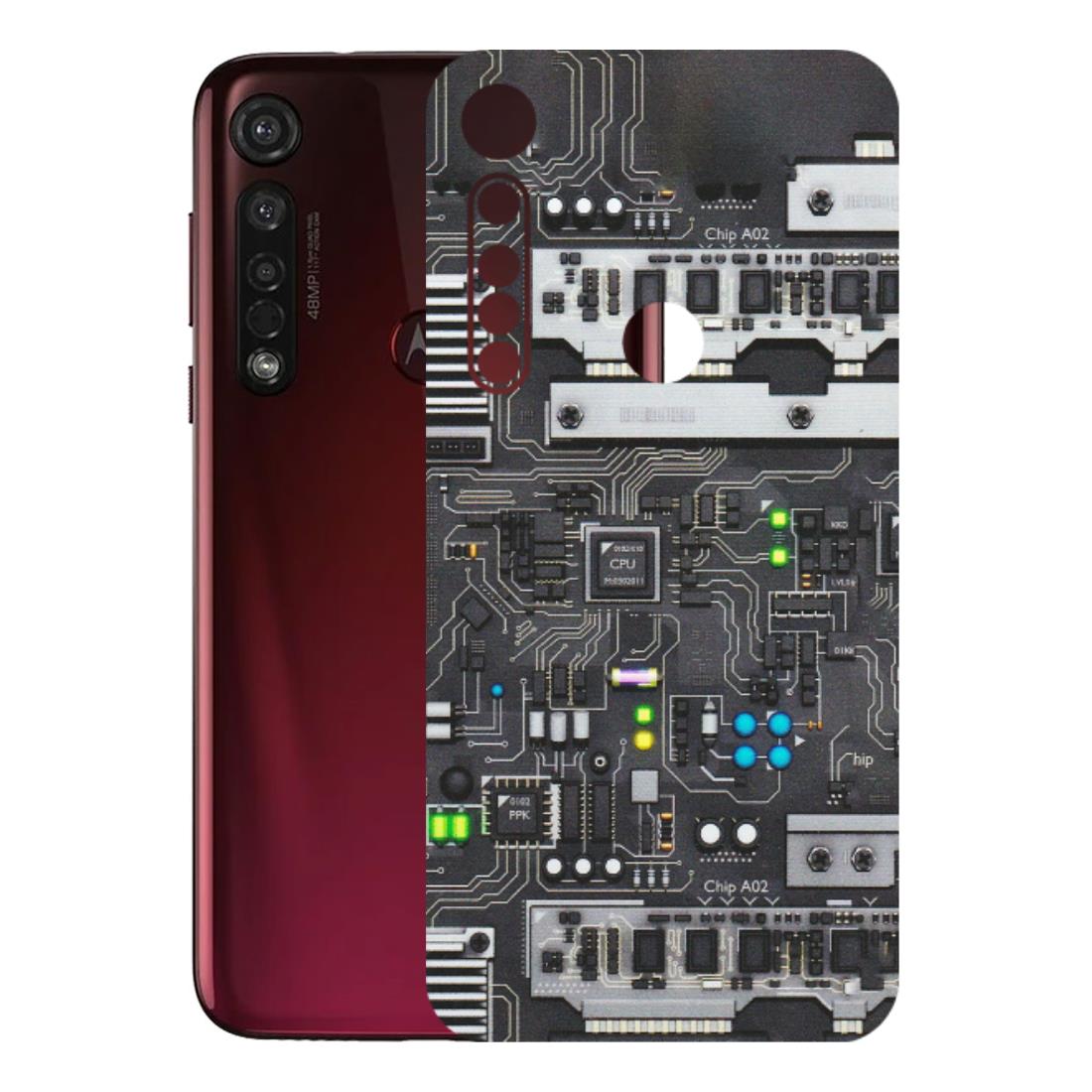 Motorola Phone Skins (All Models) - Motherboard Internals - Matte Finish (M-135) Motorola Moto G8 Plus