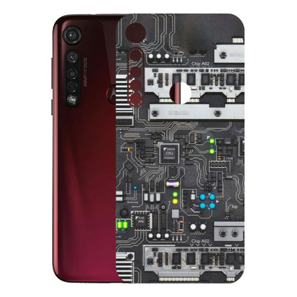 Motorola Phone Skins (All Models) - Motherboard Internals - Matte Finish (M-135) Motorola Moto G8 Plus