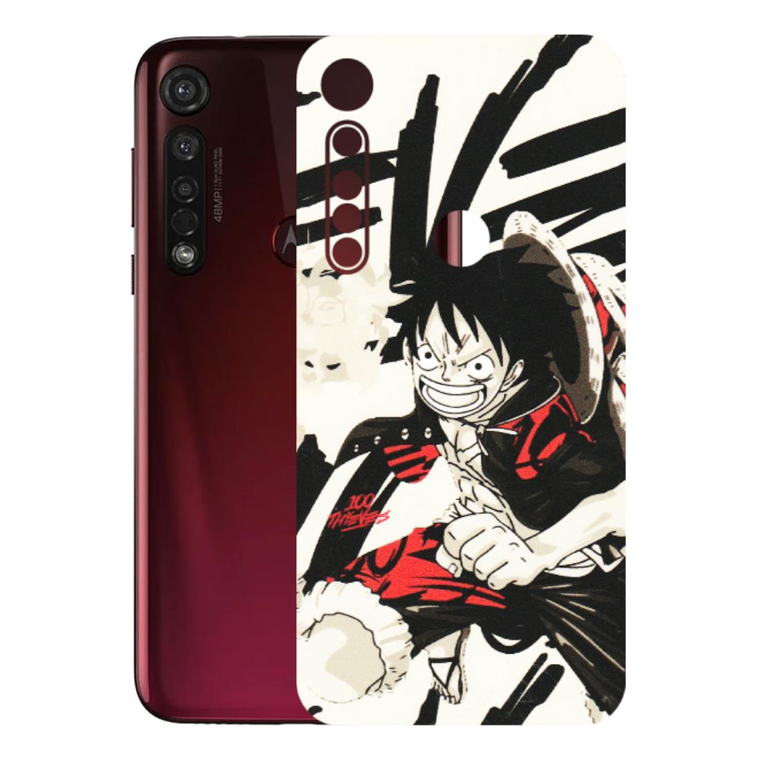 Motorola Phone Skins (All Models) - Monkey D.Luffy Manga Anime - Matte Finish (M-145) Motorola Moto G8 Plus