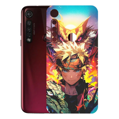 Motorola Phone Skins (All Models) - Angry Naruto Anime - Matte Finish (M-148) Motorola Moto G8 Plus