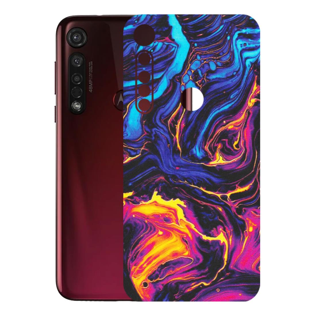 Motorola Phone Skins (All Models) - Abstract Paint Classy - Matte Finish (M-15) Motorola Moto G8 Plus