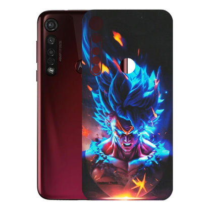 Motorola Phone Skins (All Models) - Angry Goku Dragon Ball Anime - Matte Finish (M-150) Motorola Moto G8 Plus