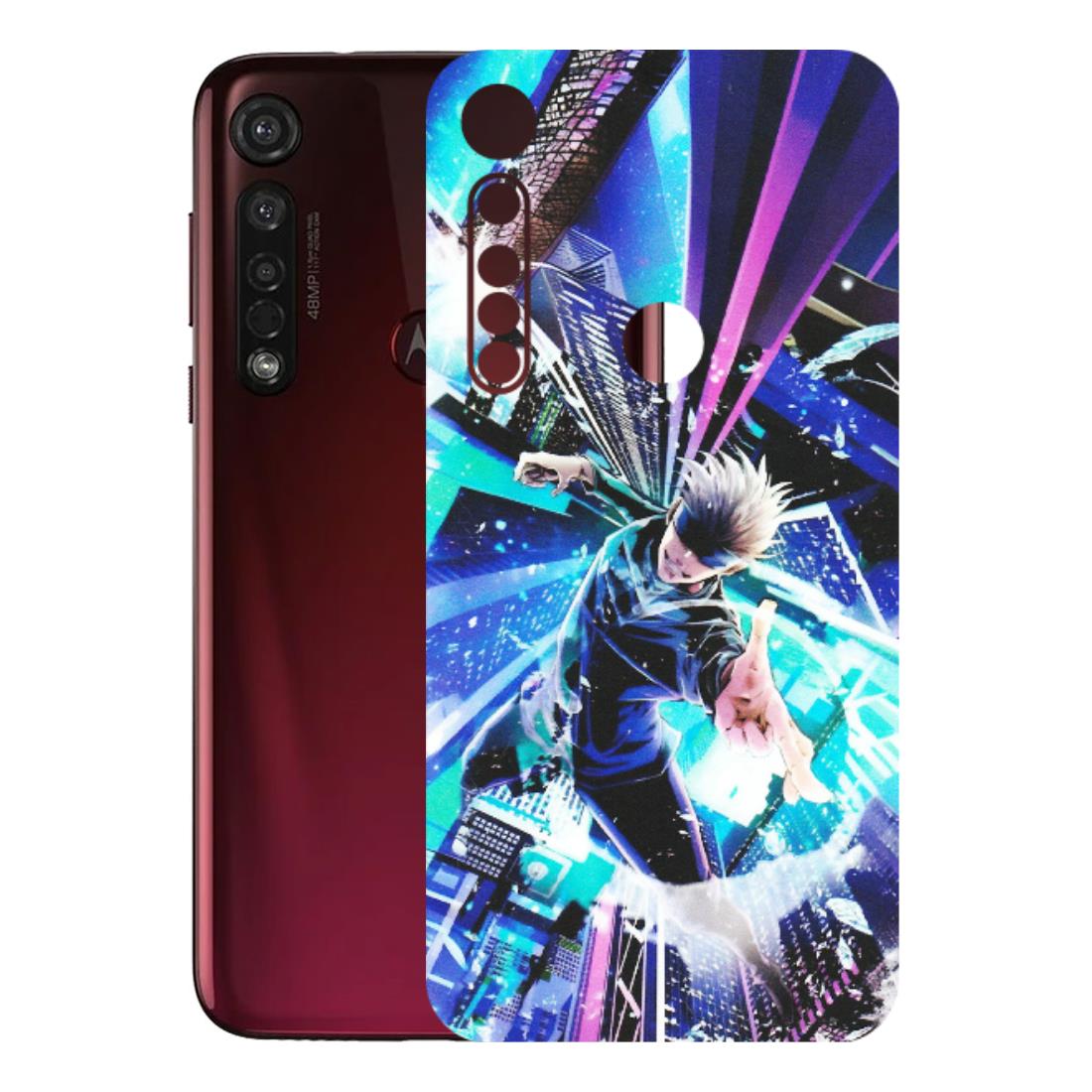 Motorola Phone Skins (All Models) - Manga Action Jujustu Kaisen Anime - Matte Finish (M-155) Motorola Moto G8 Plus