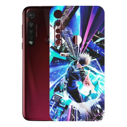 Motorola Phone Skins (All Models) - Manga Action Jujustu Kaisen Anime - Matte Finish (M-155) Motorola Moto G8 Plus