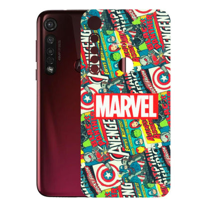 Motorola Phone Skins (All Models) - Marvel Comic Lover - Matte Finish (M-30) Motorola Moto G8 Plus