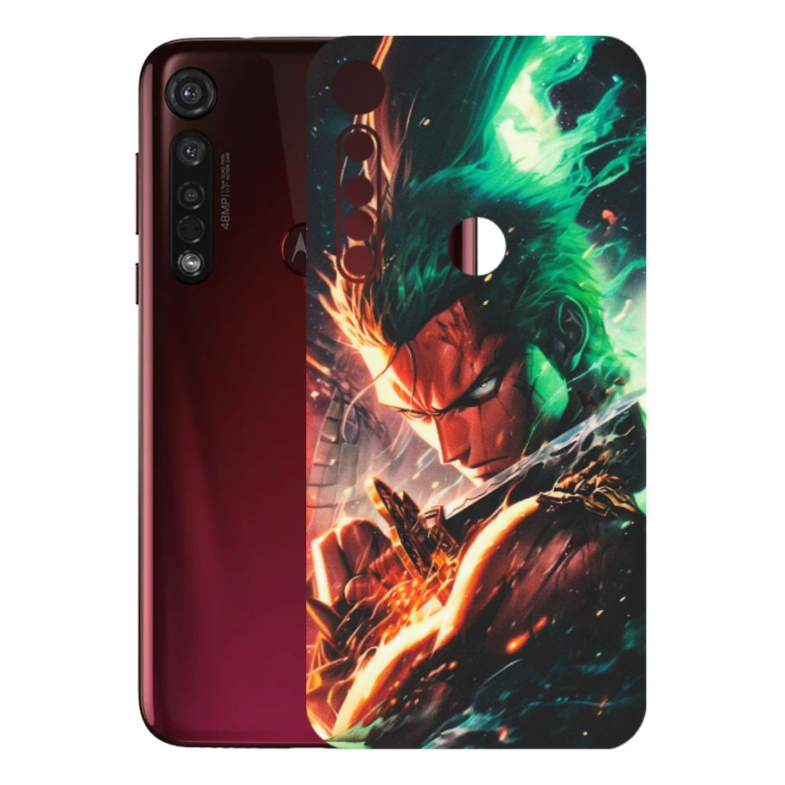 Motorola Phone Skins (All Models) - Anime Gojo Sword - Matte Finish (M-32) Motorola Moto G8 Plus