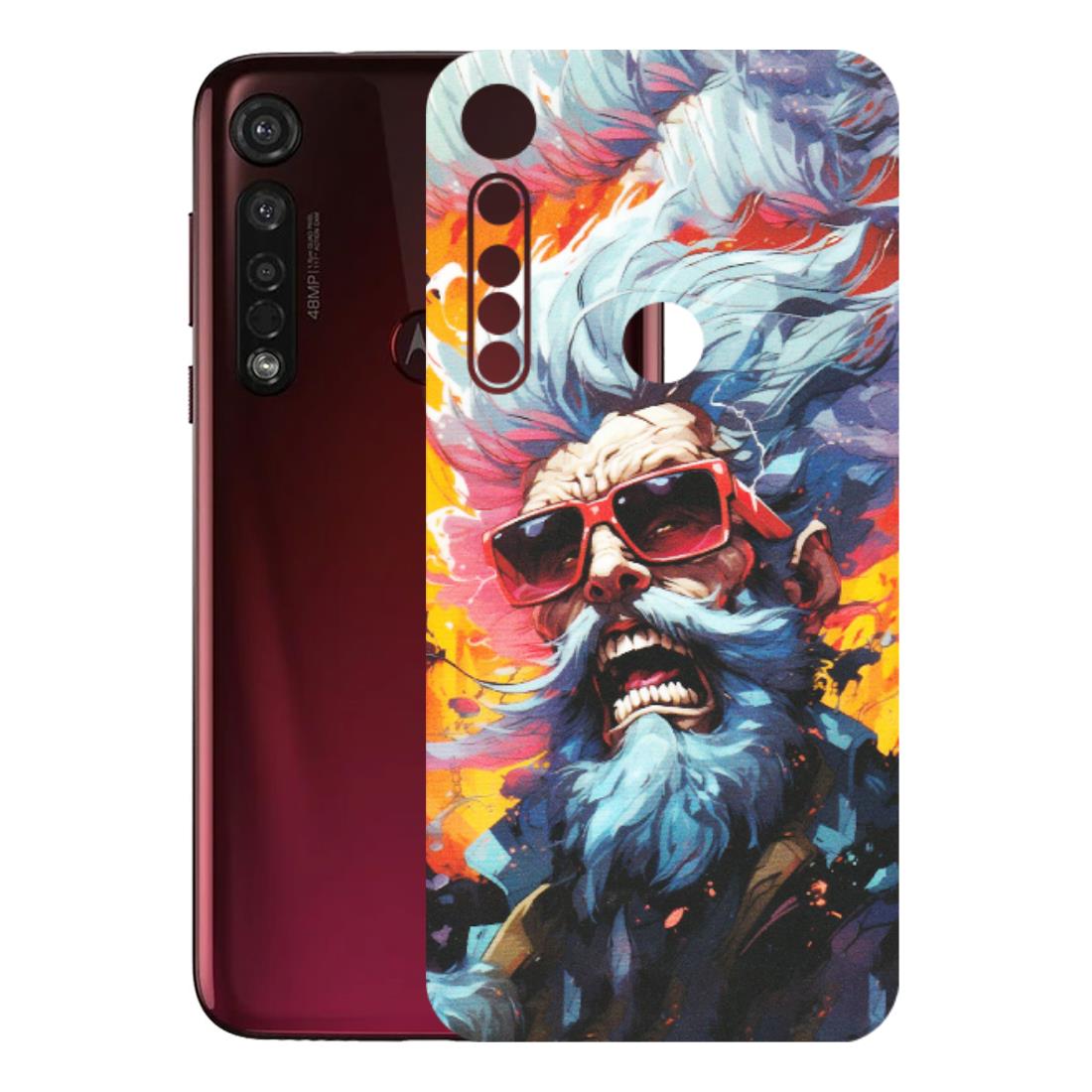 Motorola Phone Skins (All Models) - Daddy Cool Character - Matte Finish (M-43) Motorola Moto G8 Plus