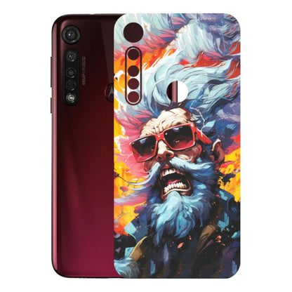 Motorola Phone Skins (All Models) - Daddy Cool Character - Matte Finish (M-43) Motorola Moto G8 Plus