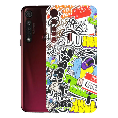 Motorola Phone Skins (All Models) - Dope Graffiti - Matte Finish (M-61) Motorola Moto G8 Plus