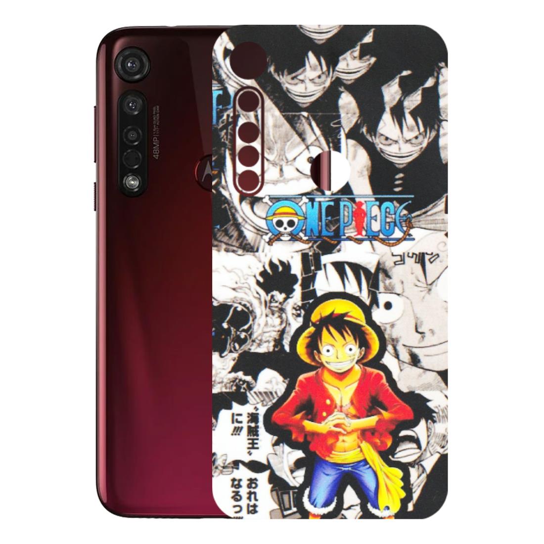 Motorola Phone Skins (All Models) - One Piece B&W - Matte Finish (M-63) Motorola Moto G8 Plus