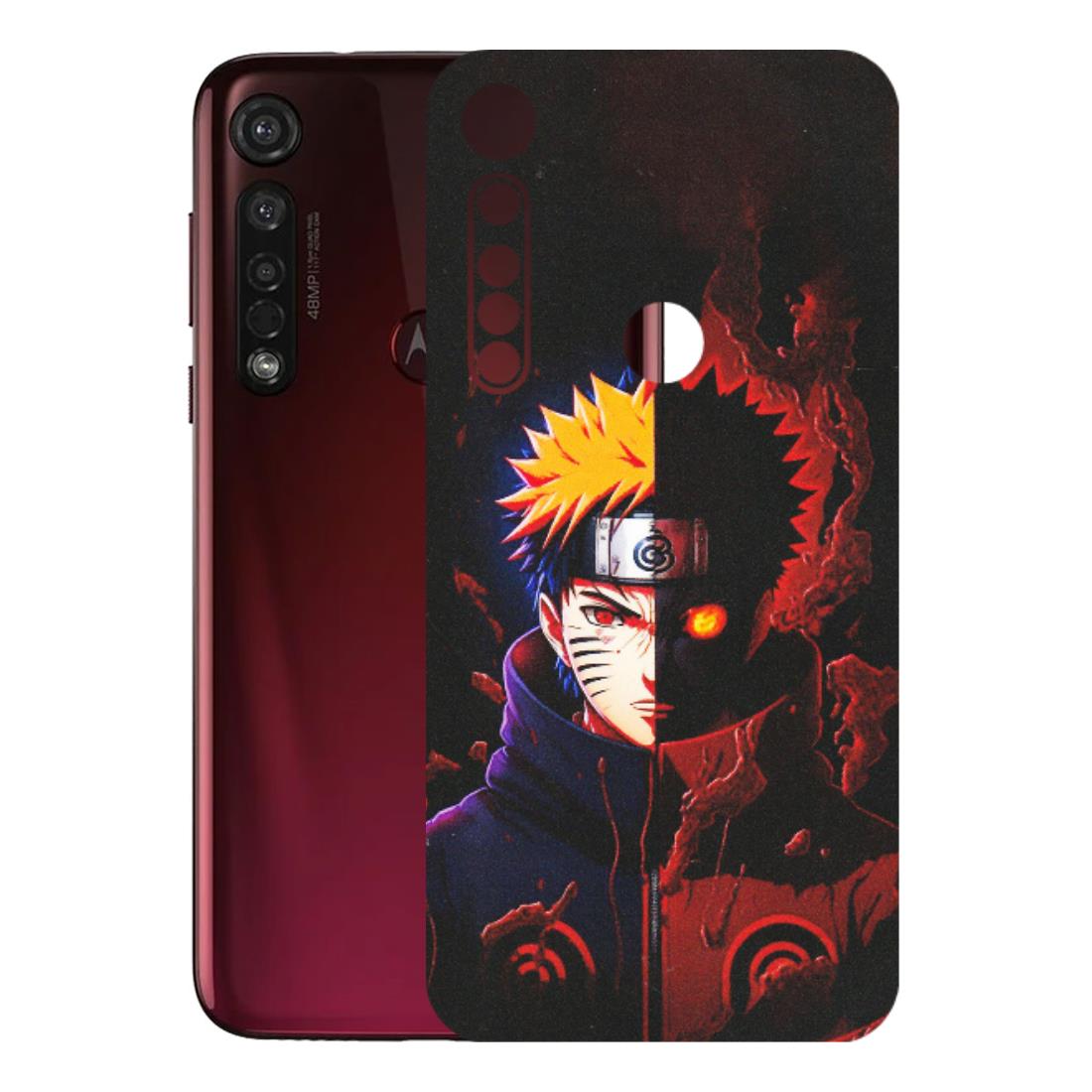 Motorola Phone Skins (All Models) - Naruto X Evil - Matte Finish (M-70) Motorola Moto G8 Plus