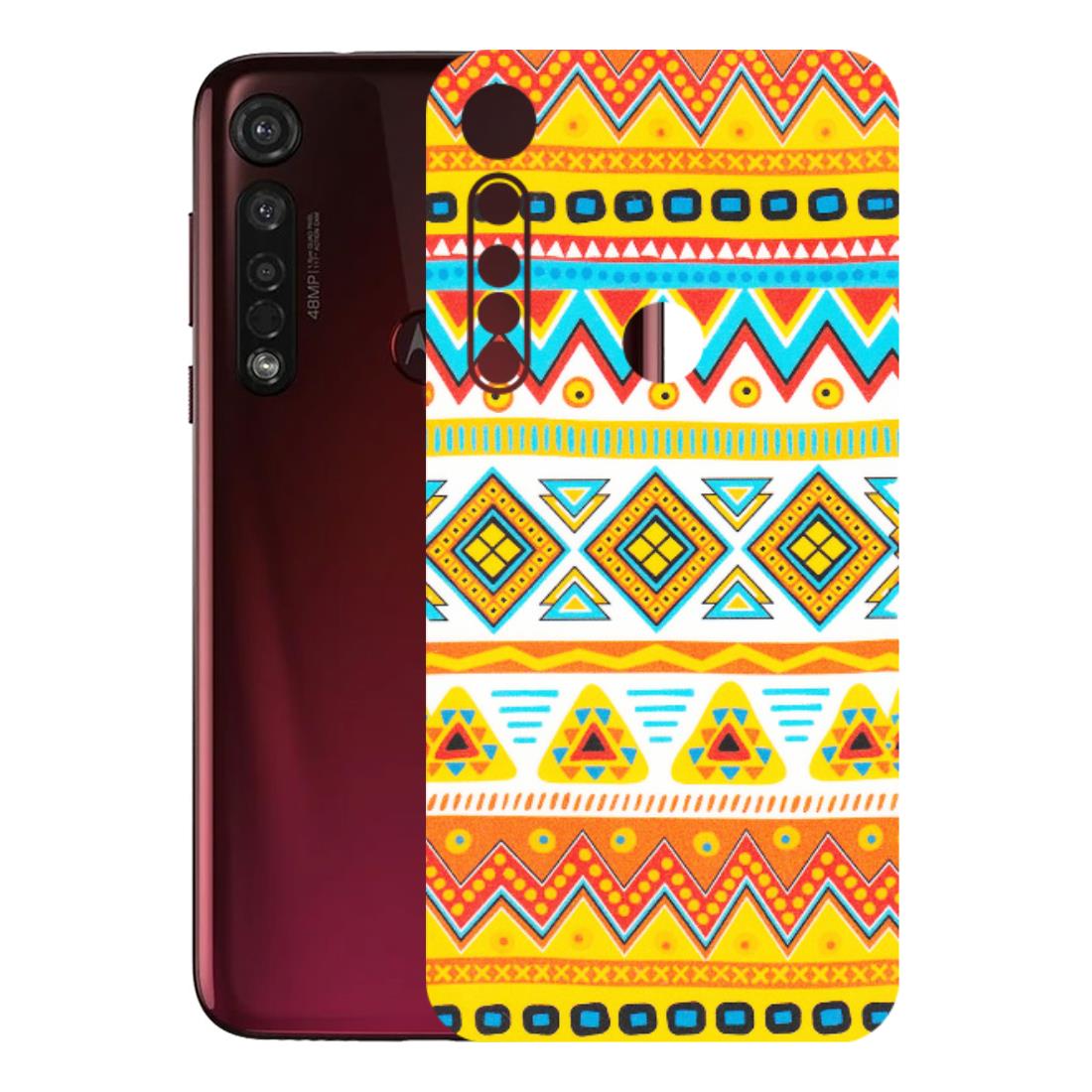 Motorola Phone Skins (All Models) - Mexican Abstract - Matte Finish (M-71) Motorola Moto G8 Plus