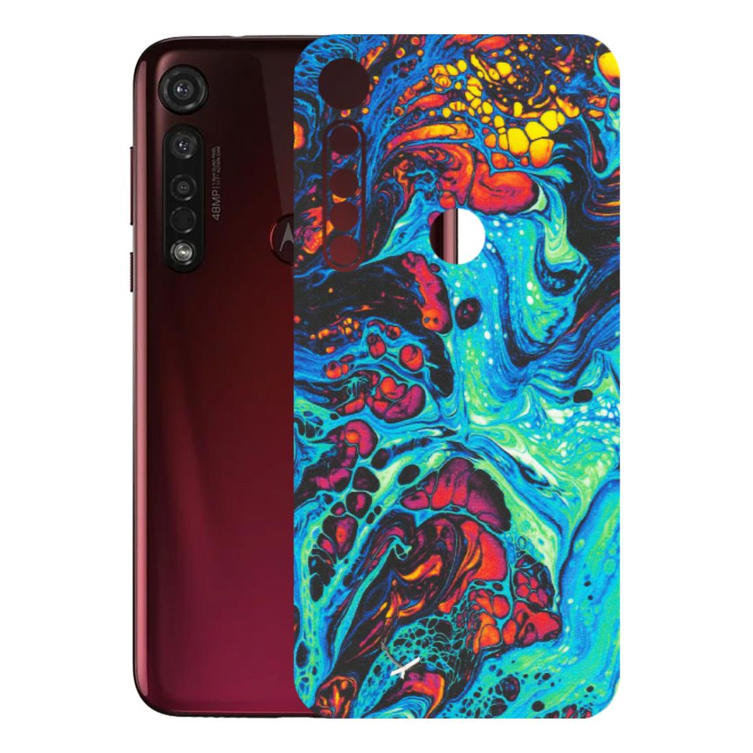 Motorola Phone Skins (All Models) - Majestic Galactic Marbel - Matte Finish (M-85) Motorola Moto G8 Plus