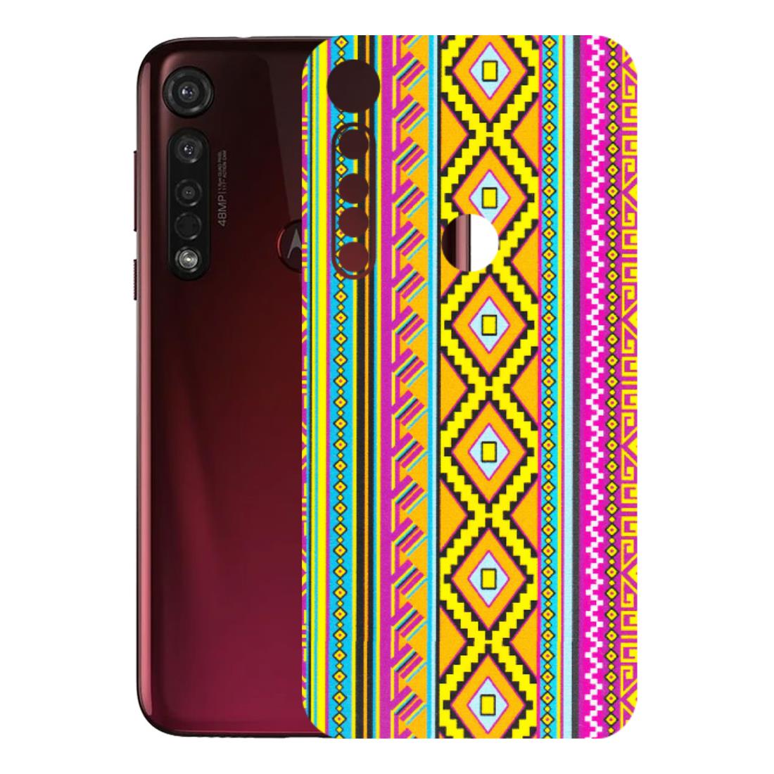Motorola Phone Skins (All Models) - Thai illustration - Matte Finish (M-89) Motorola Moto G8 Plus