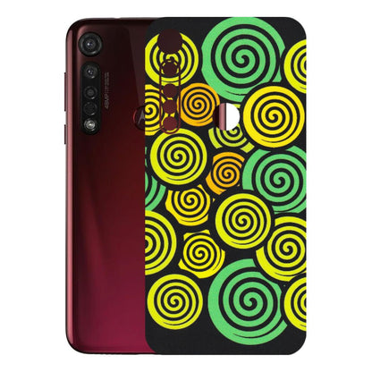 Motorola Phone Skins (All Models) - Crazy Spiral - Matte Finish (M-91) Motorola Moto G8 Plus