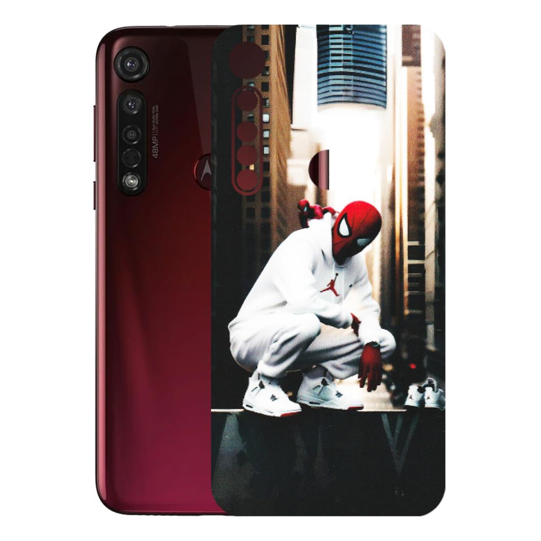 Motorola Phone Skins (All Models) - Sportsman Spider Man - Matte Finish (M-94) Motorola Moto G8 Plus