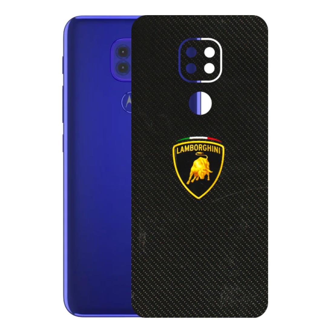 Motorola Phone Skins (All Models) - Dotted Lambo - 3D Embossed Finish (L-105) Motorola Moto G9