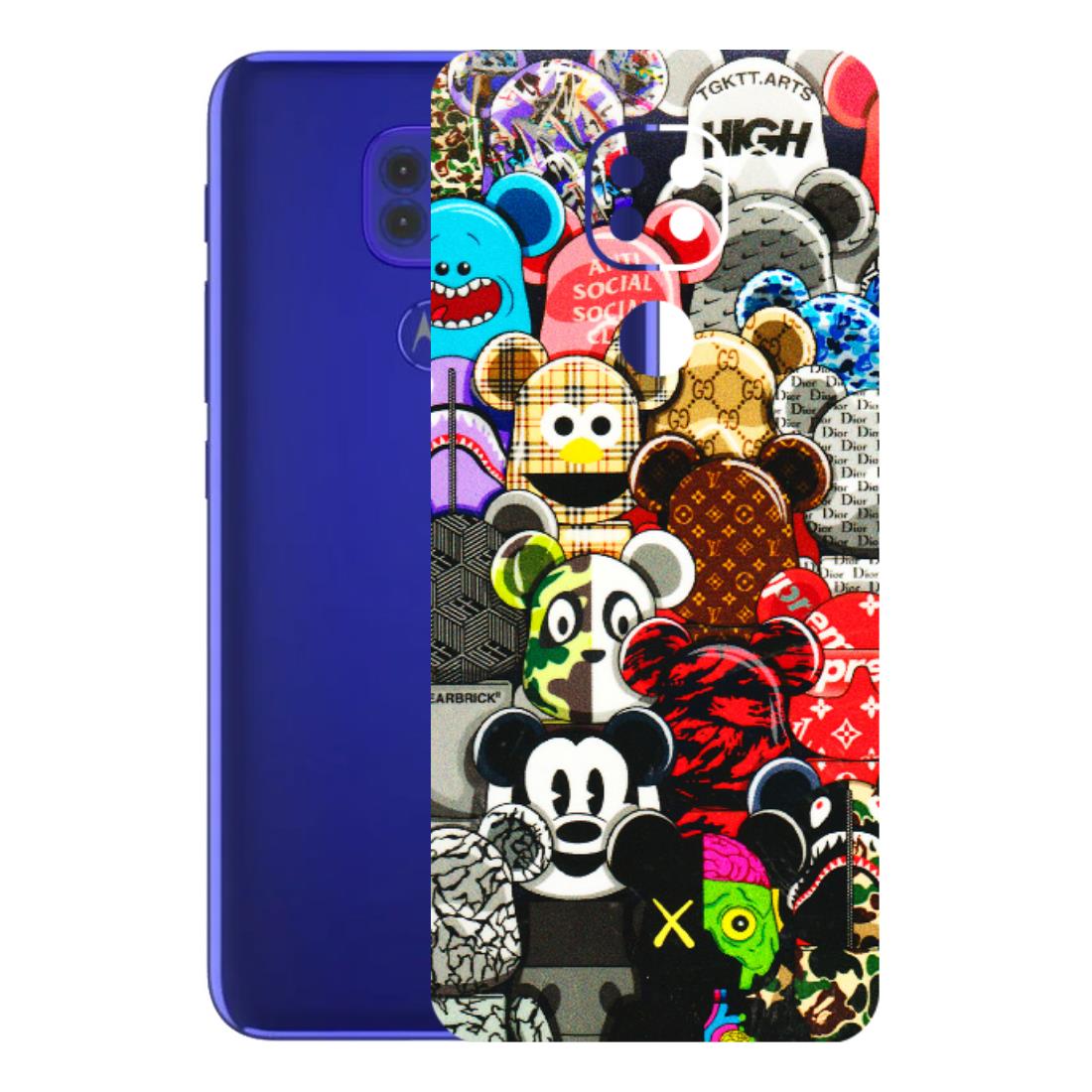Motorola Phone Skins (All Models) - More Mickey Mouses - 3D Embossed Finish (L-118) Motorola Moto G9