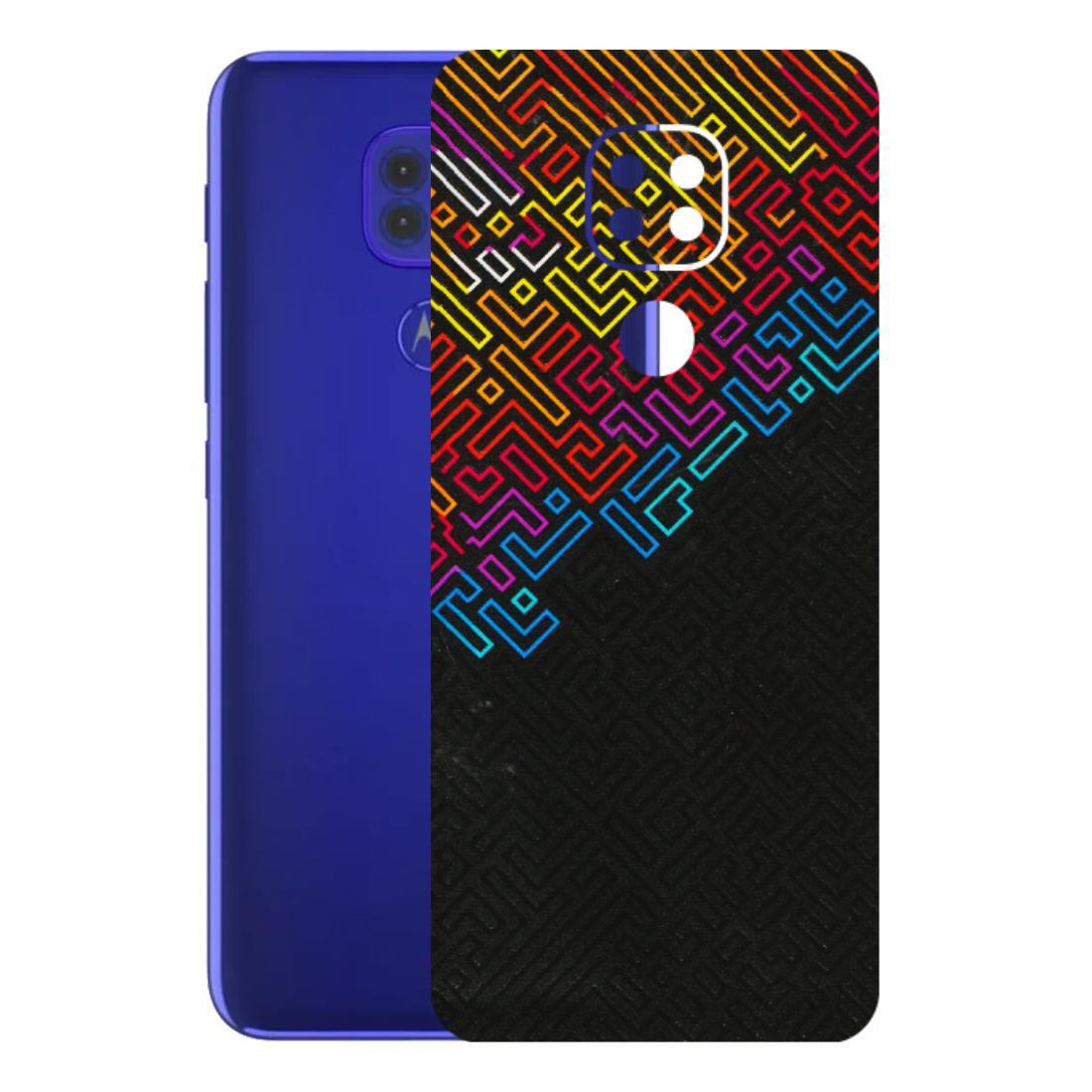 Motorola Phone Skins (All Models) - Dotme Pattern Art - 3D Embossed Finish (L-121) Motorola Moto G9