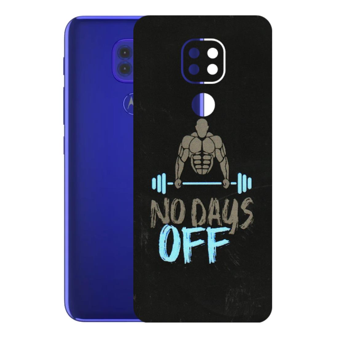 Motorola Phone Skins (All Models) - Gym Lover - 3D Embossed Finish (L-127) Motorola Moto G9