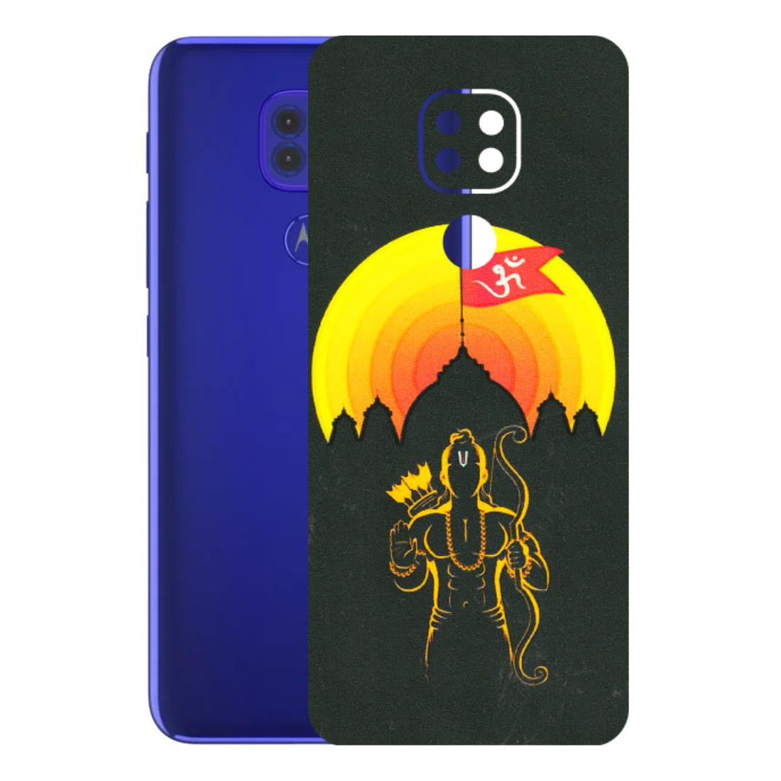 Motorola Phone Skins (All Models) - Lord Ram - 3D Embossed Finish (L-132) Motorola Moto G9