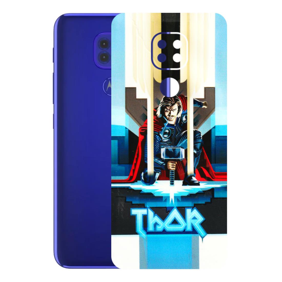 Motorola Phone Skins (All Models) - Thor - 3D Embossed Finish (L-137) Motorola Moto G9