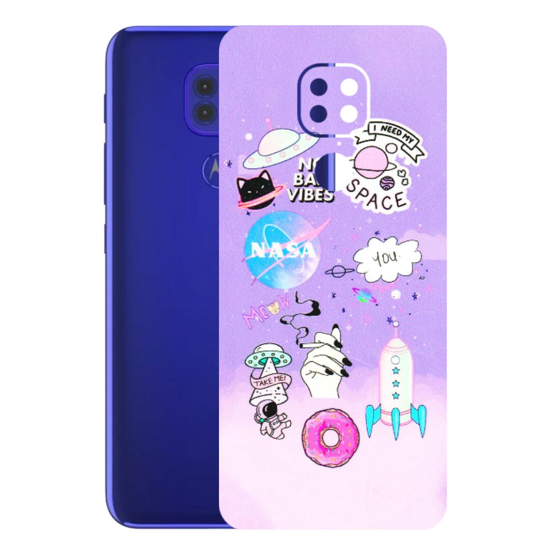 Motorola Phone Skins (All Models) - I Need My Nasa Skin - 3D Embossed Finish (L-149) Motorola Moto G9