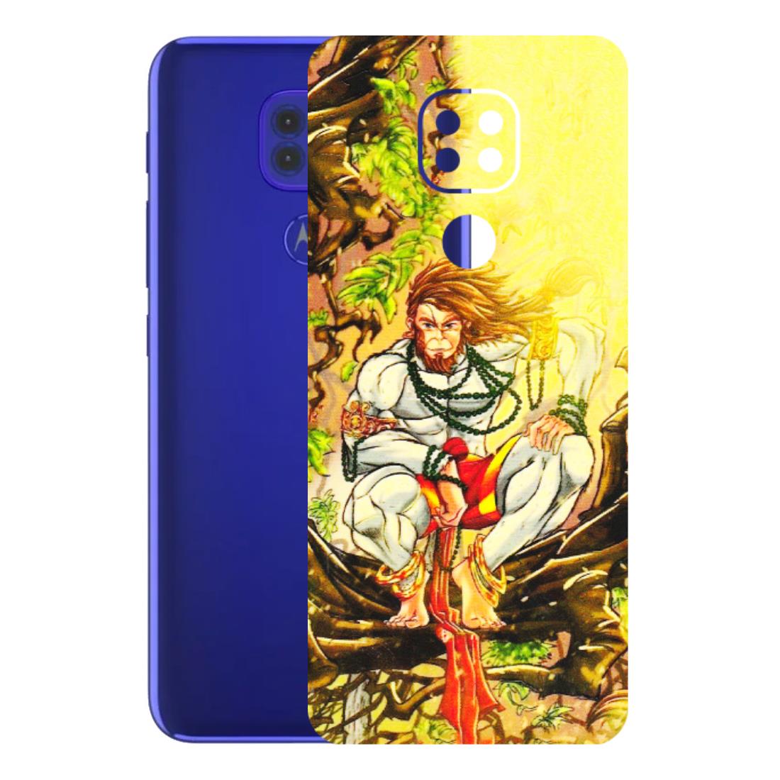 Motorola Phone Skins (All Models) - Lord Hanuman - 3D Embossed Finish (L-152) Motorola Moto G9