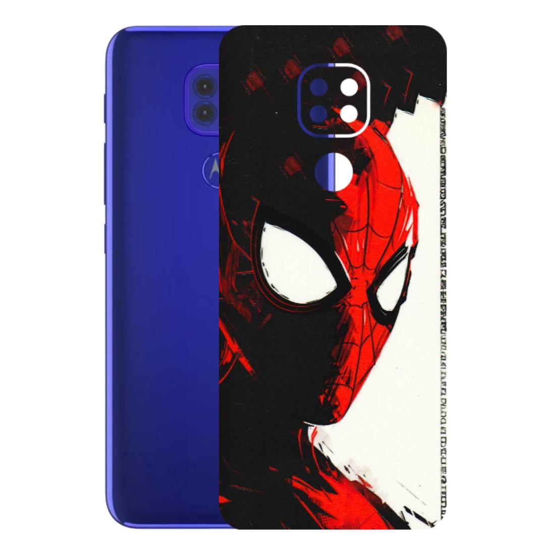 Motorola Phone Skins (All Models) - Spiderman Killer Face - 3D Embossed Finish (L-17) Motorola Moto G9