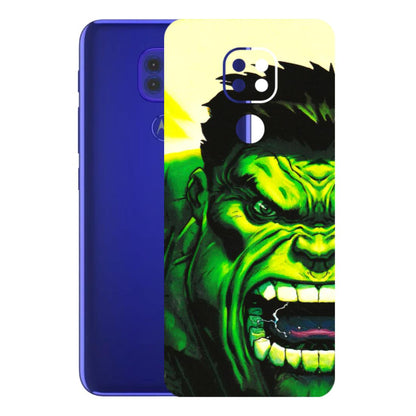 Motorola Phone Skins (All Models) - Hulk - 3D Embossed Finish (L-180) Motorola Moto G9