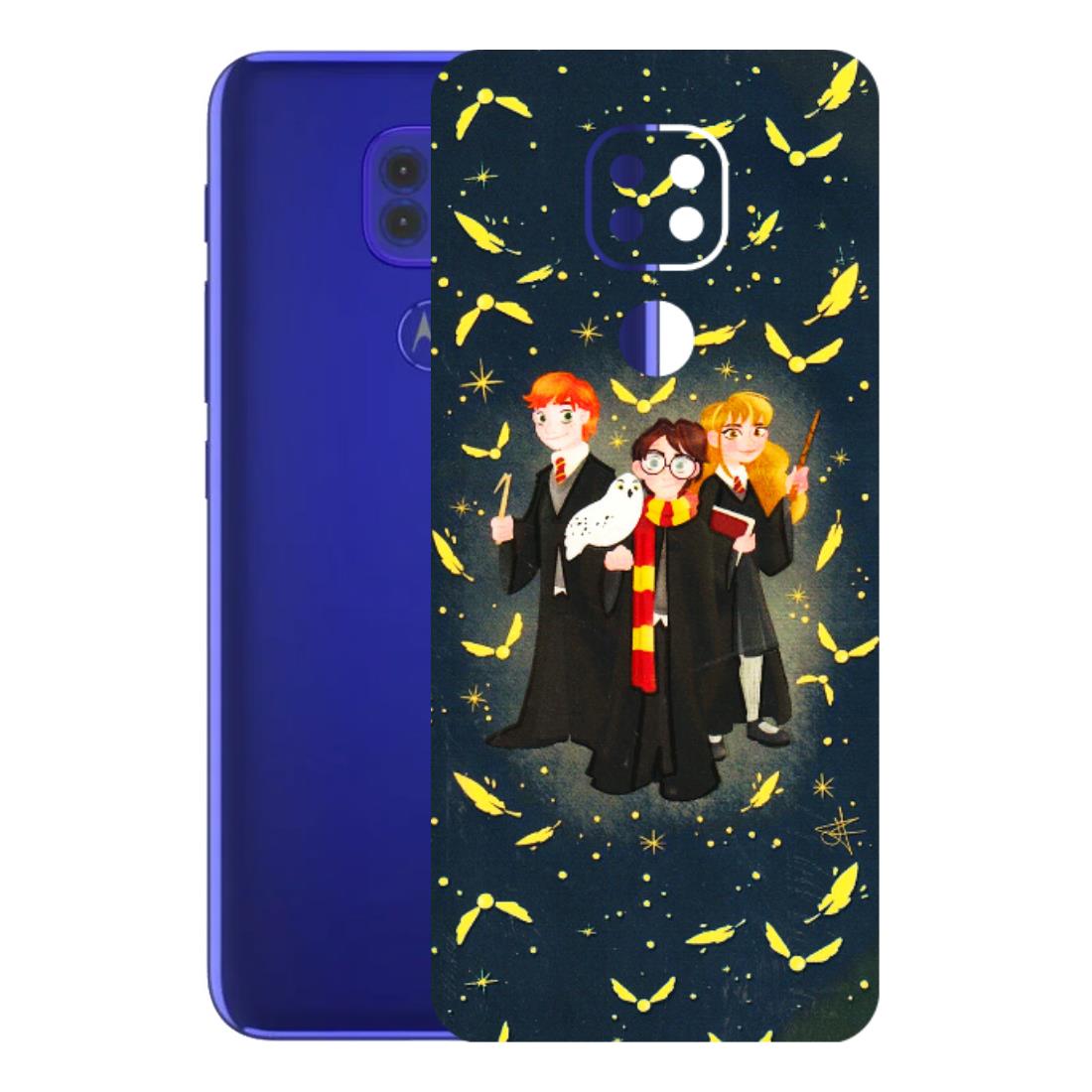 Motorola Phone Skins (All Models) - Harry Potter - 3D Embossed Finish (L-183) Motorola Moto G9