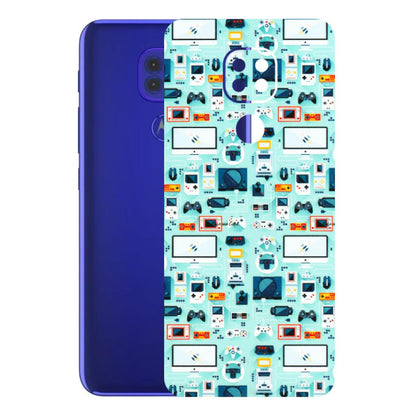 Motorola Phone Skins (All Models) - Gadgets Doodle - 3D Embossed Finish (L-184) Motorola Moto G9