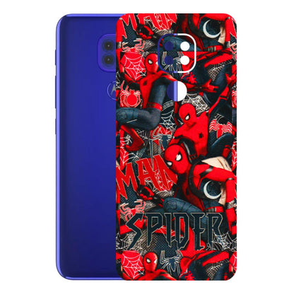 Motorola Phone Skins (All Models) - SpiderMan Cool - 3D Embossed Finish (L-188) Motorola Moto G9
