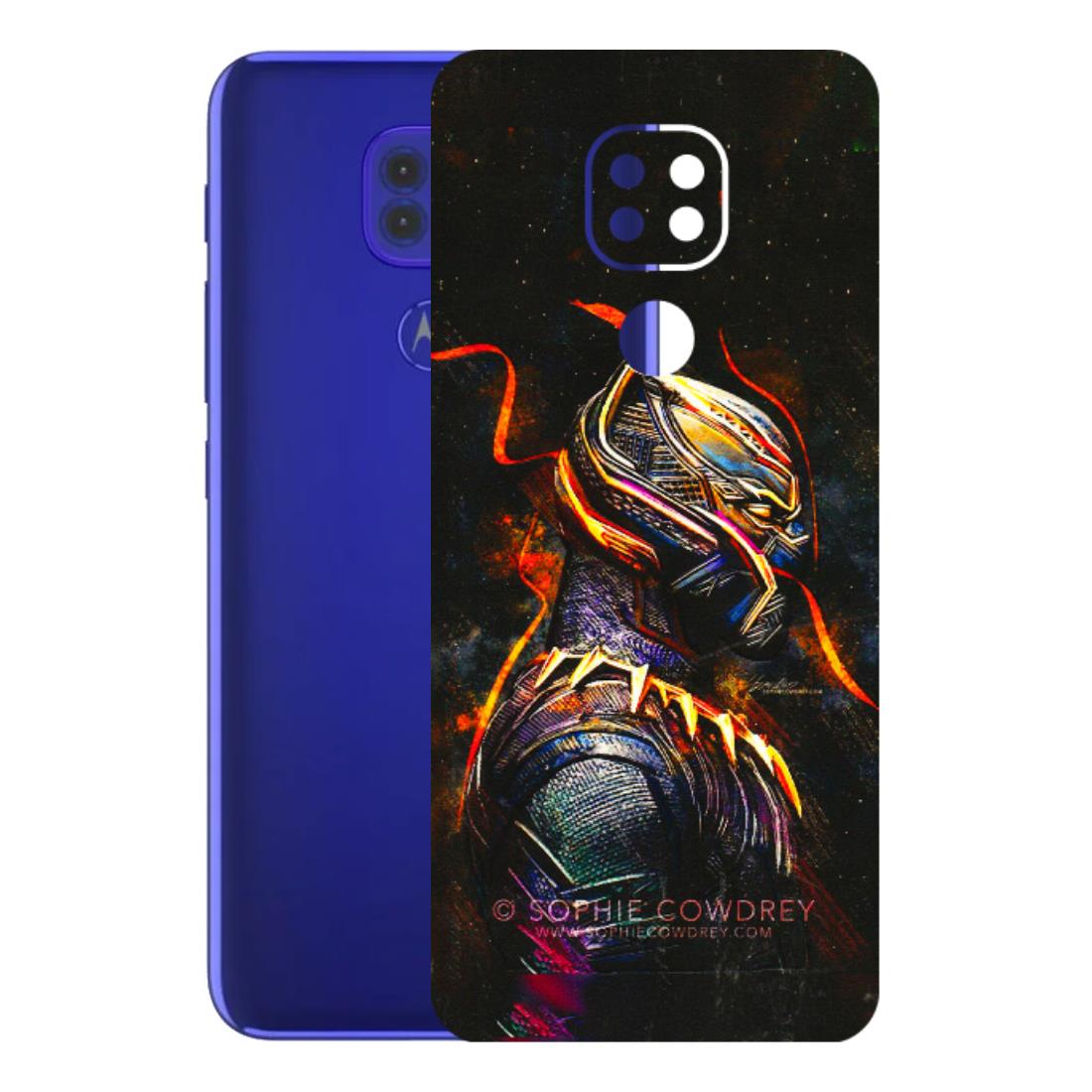 Motorola Phone Skins (All Models) - Black Panther - 3D Embossed Finish (L-190) Motorola Moto G9