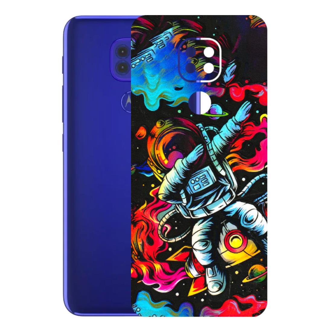 Motorola Phone Skins (All Models) - Astronaut Dope - 3D Embossed Finish (L-191) Motorola Moto G9