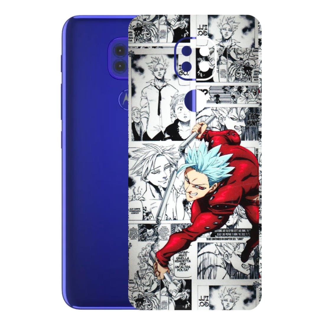 Motorola Phone Skins (All Models) - Anime Comic - 3D Embossed Finish (L-192) Motorola Moto G9