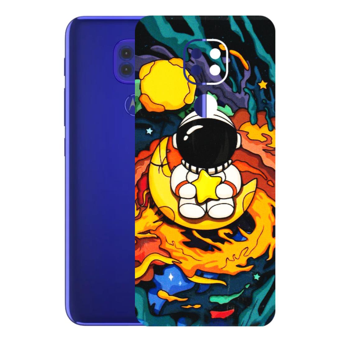 Motorola Phone Skins (All Models) - Baby Astronaut - 3D Embossed Finish (L-197) Motorola Moto G9