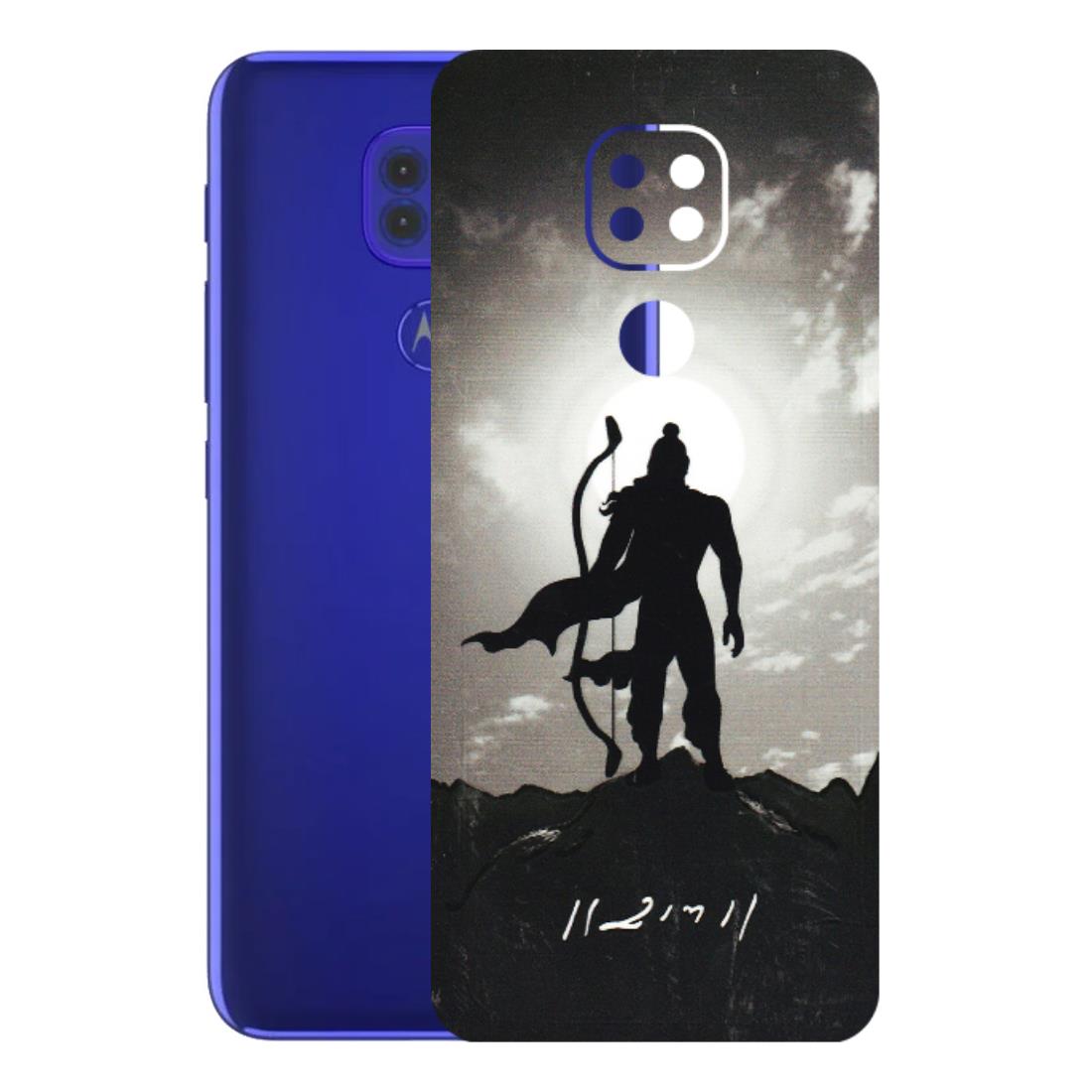 Motorola Phone Skins (All Models) - Jai Siya Ram - 3D Embossed Finish (L-200) Motorola Moto G9