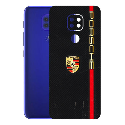 Motorola Phone Skins (All Models) - Premium Porsche - 3D Embossed Finish (L-225) Motorola Moto G9